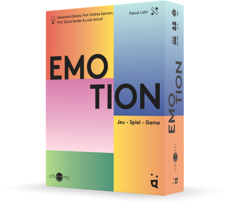 La boîte du jeu EMOTION